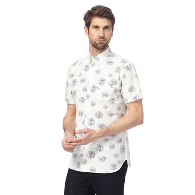 Big and tall off-white circle dot print shirt